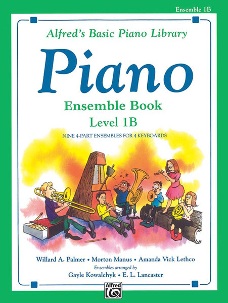 Alfred's Basic Piano Library: Ensemble Book 1B Cover Image
