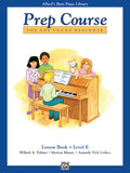 Alfred's Basic Piano Prep Course: Lesson Book E Cover Image