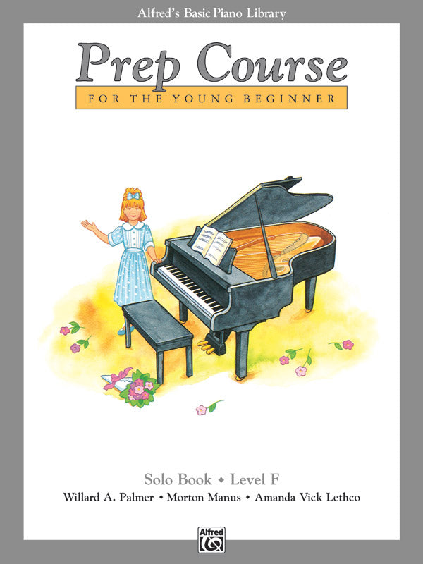 Alfred's Basic Piano Prep Course: Solo Book F Cover Image