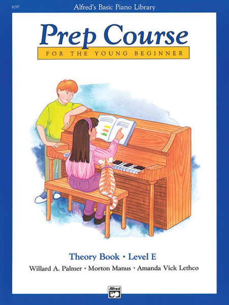 Alfred's Basic Piano Prep Course: Theory Book E Cover Image