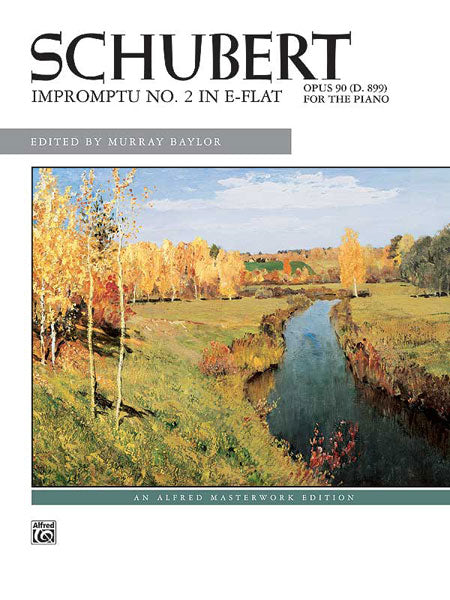 Schubert: Impromptu, Opus 90, No. 2 Cover Image