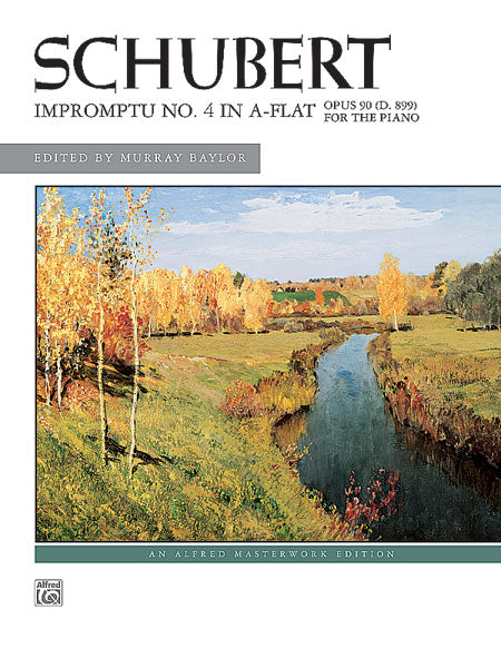 Schubert: Impromptu, Opus 90, No. 4 Cover Image