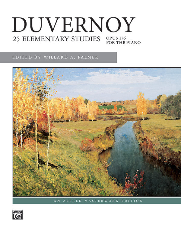 Duvernoy: 25 Elementary Studies, Opus 176 Cover Image