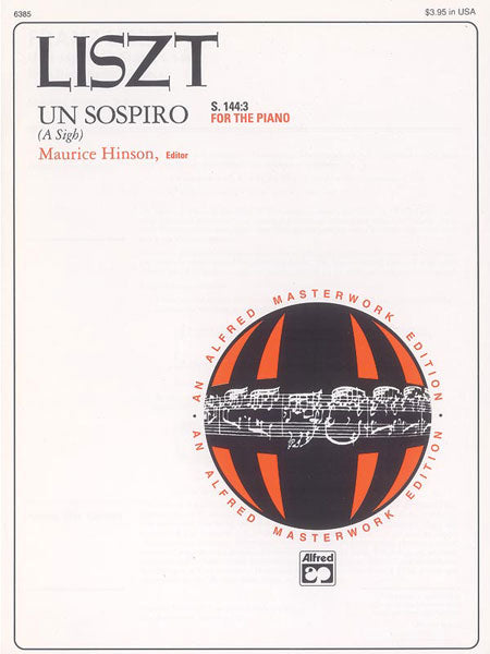 Liszt: Un sospiro, S. 144:3 (from <i>Trois études de concert</i>) Cover Image