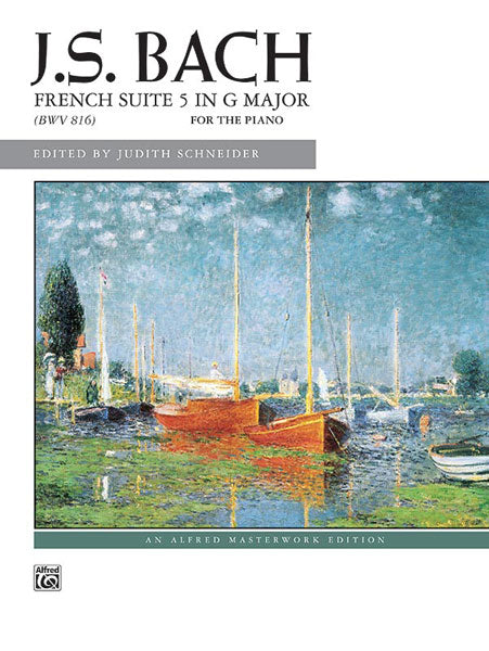 J. S. Bach: French Suite in G Major Cover Image