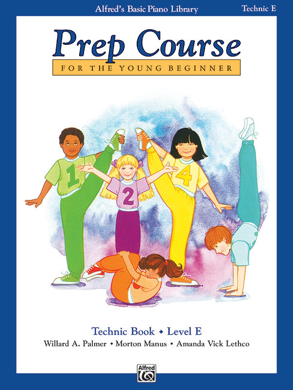 Alfred's Basic Piano Prep Course: Technic Book E Cover Image