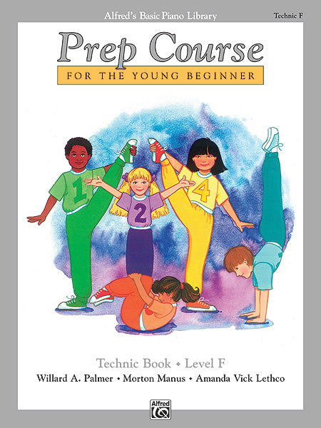 Alfred's Basic Piano Prep Course: Technic Book F Cover Image