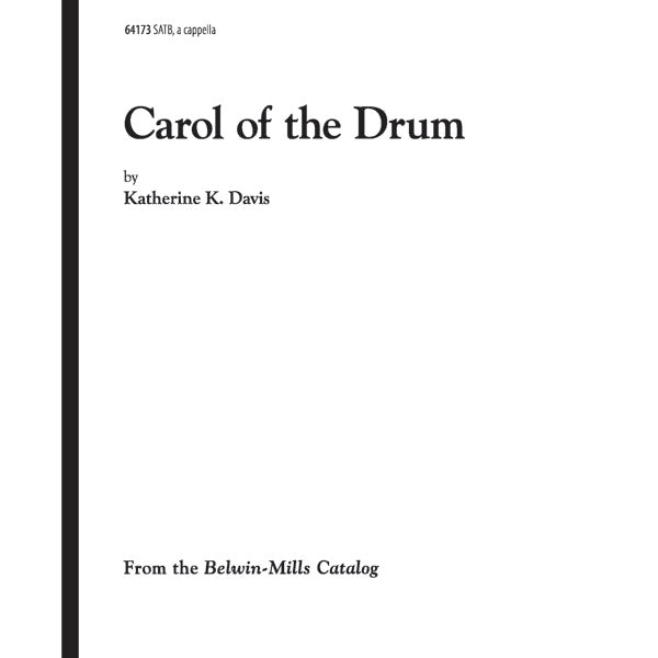 Carol of the Drum Sheet Music Preview