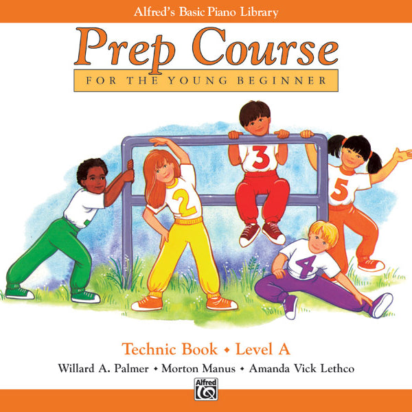 Alfred's Basic Piano Prep Course: Technic Book A: For the Young Beginner Sheet Music Preview