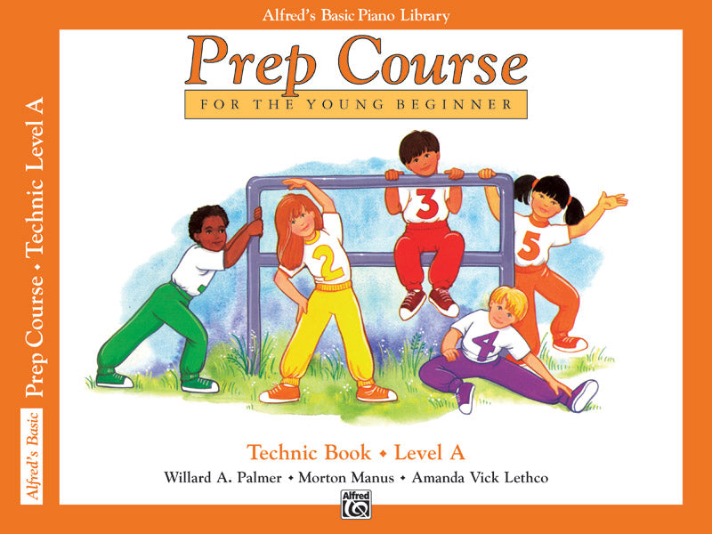 Alfred's Basic Piano Prep Course: Technic Book A: For the Young Beginner Sheet Music Preview