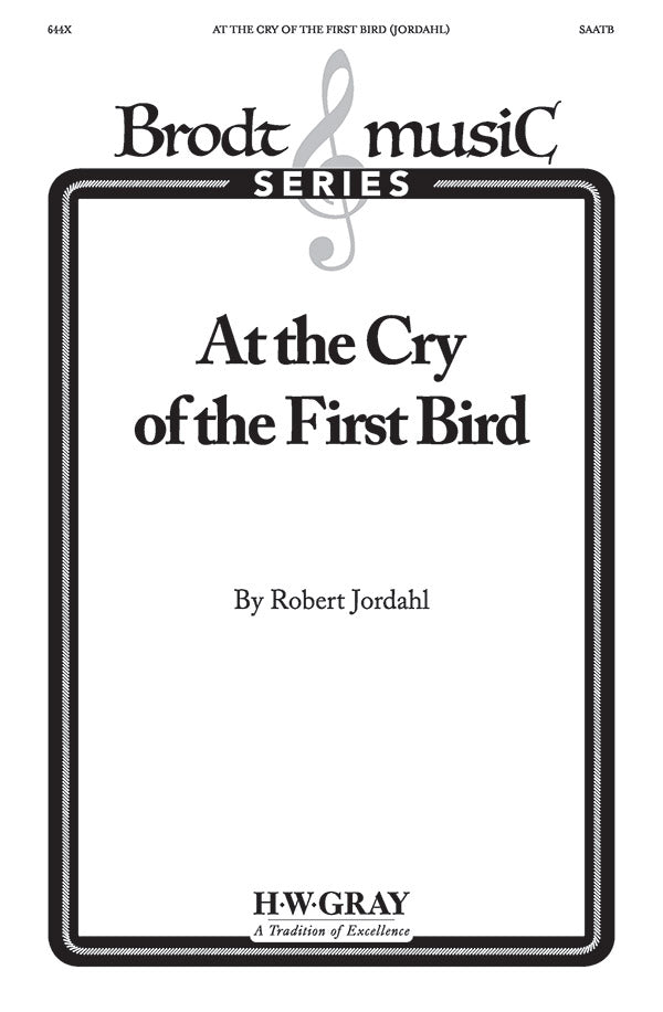 At the Cry of the First Bird Cover Image