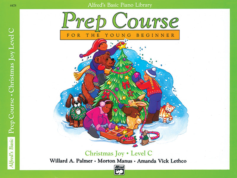 Alfred's Basic Piano Prep Course: Christmas Joy! Book C Cover Image