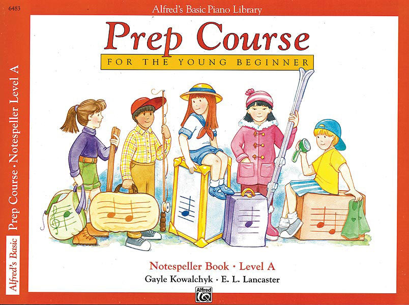 Alfred's Basic Piano Prep Course: Notespeller Book A Cover Image