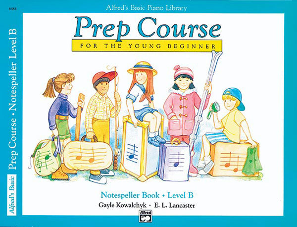 Alfred's Basic Piano Prep Course: Notespeller Book B Cover Image