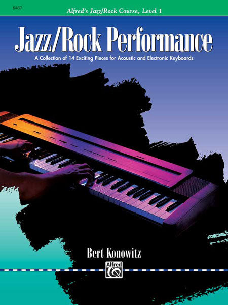 Alfred's Basic Jazz/Rock Course: Performance, Level 1 Cover Image