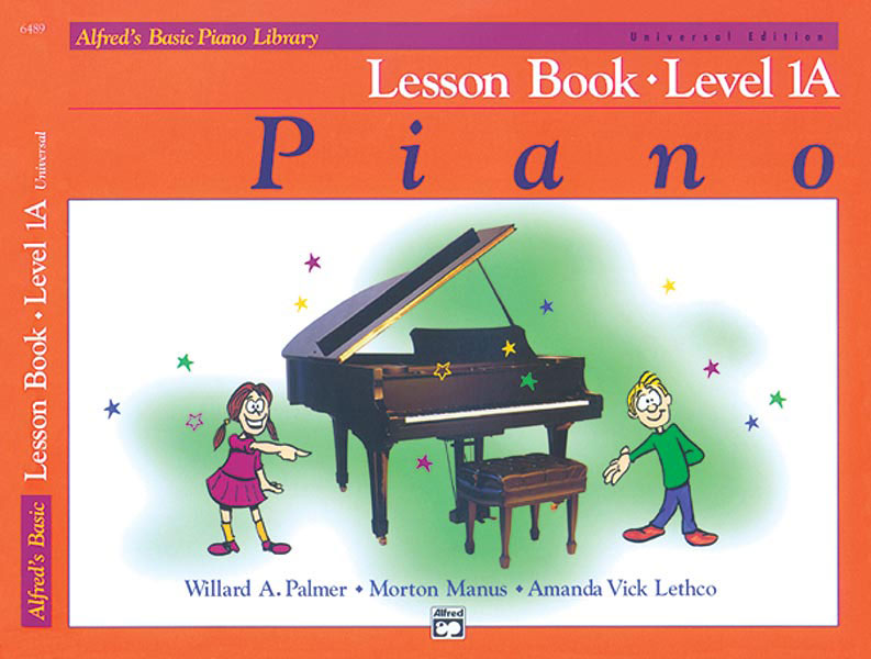 Alfred's Basic Piano Library: Universal Edition Lesson Book 1A Cover Image
