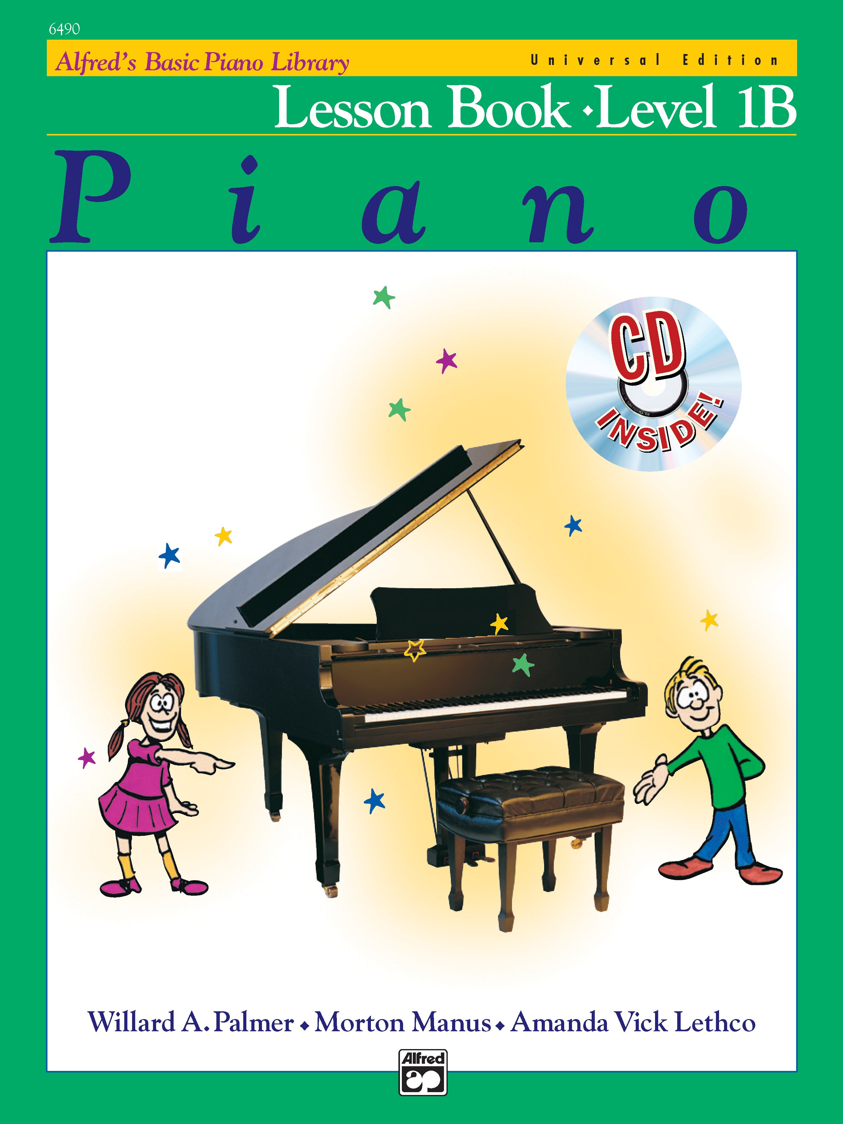Alfred's Basic Piano Library: Universal Edition Lesson Book 1B Cover Image