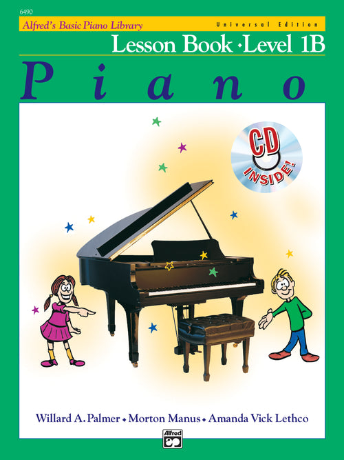 Alfred's Basic Piano Library: Universal Edition Lesson Book 1B Cover Image