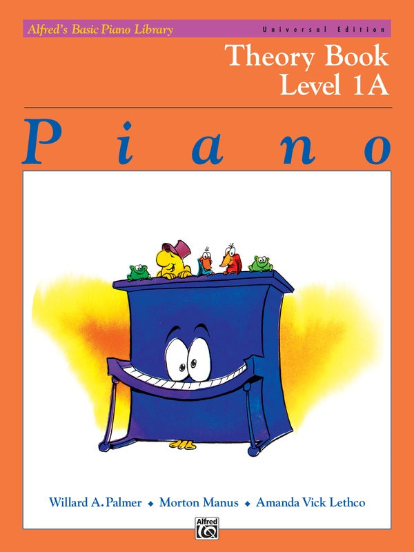 Alfred's Basic Piano Library: Universal Edition Theory Book 1A Cover Image