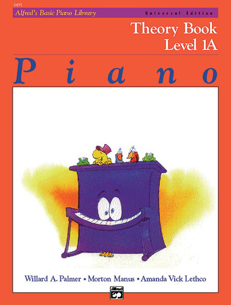 Alfred's Basic Piano Library: Universal Edition Theory Book 1A Cover Image