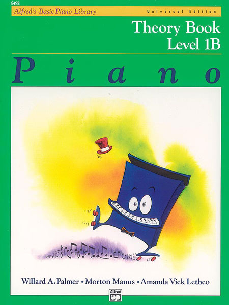 Alfred's Basic Piano Library: Universal Edition Theory Book 1B Cover Image