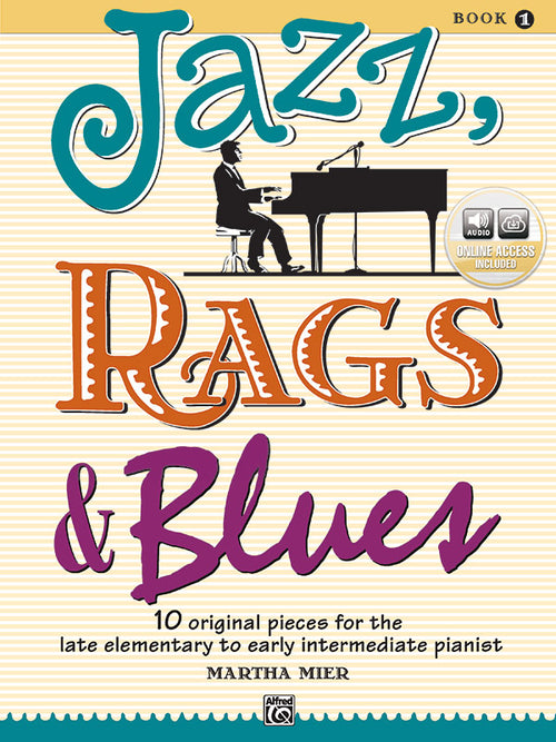 Jazz, Rags & Blues, Book 1 Cover Image