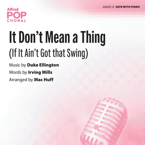It Don't Mean a Thing (If It Ain't Got That Swing) Sheet Music Preview