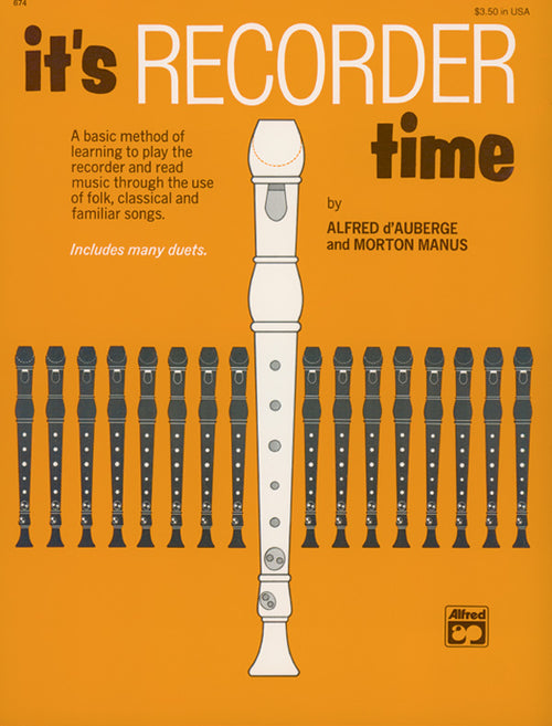It's Recorder Time Cover Image