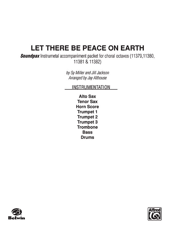 Let There Be Peace on Earth: 3rd B-flat Trumpet Sheet Music Preview