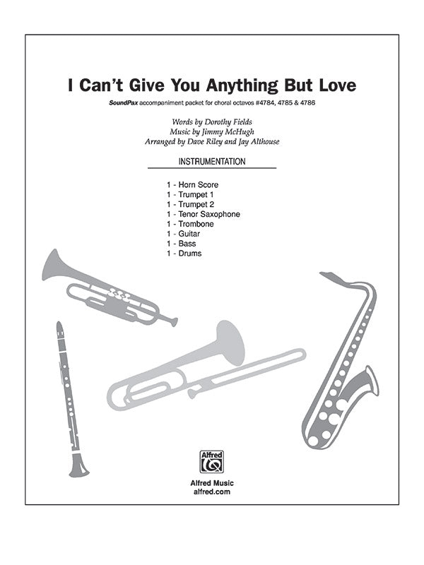 I Can't Give You Anything but Love Cover Image