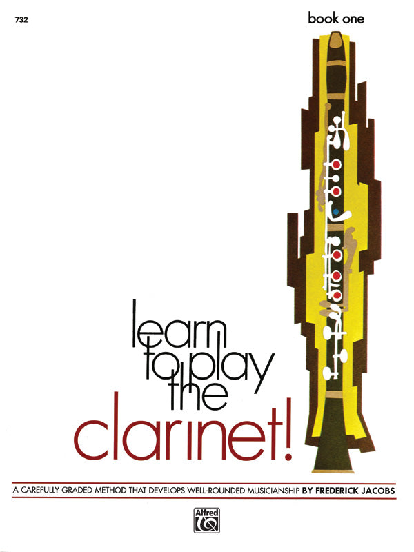 Learn to Play Clarinet! Book 1 Cover Image