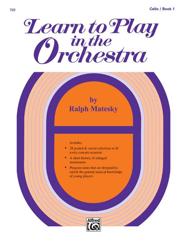 Learn to Play in the Orchestra, Book 1 Cover Image