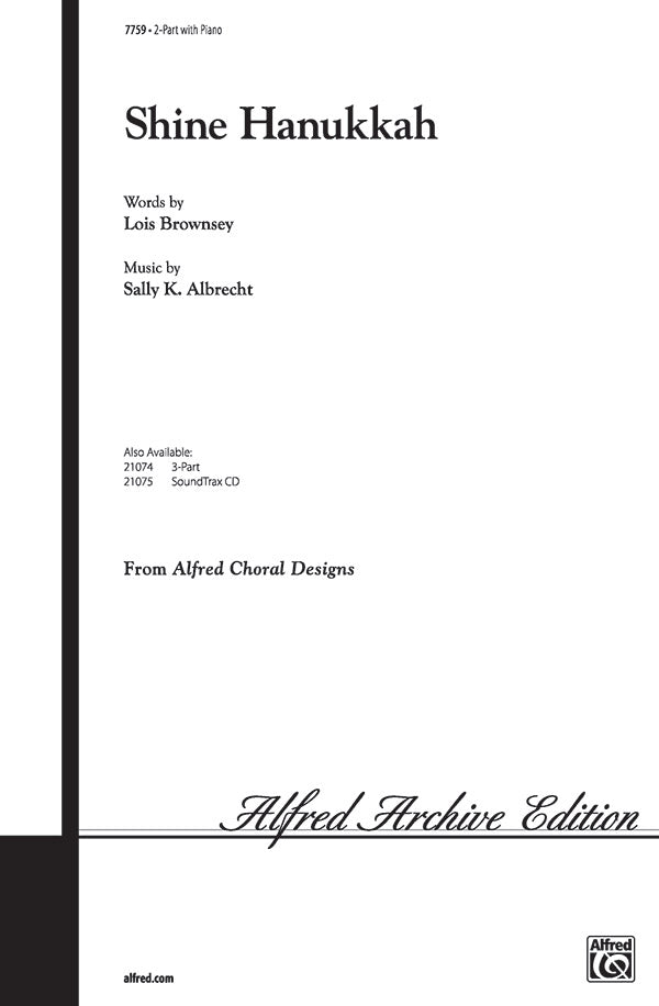 Shine Hanukkah Sheet Music Preview