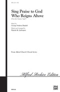 Sing Praise to God Who Reigns Above Cover Image