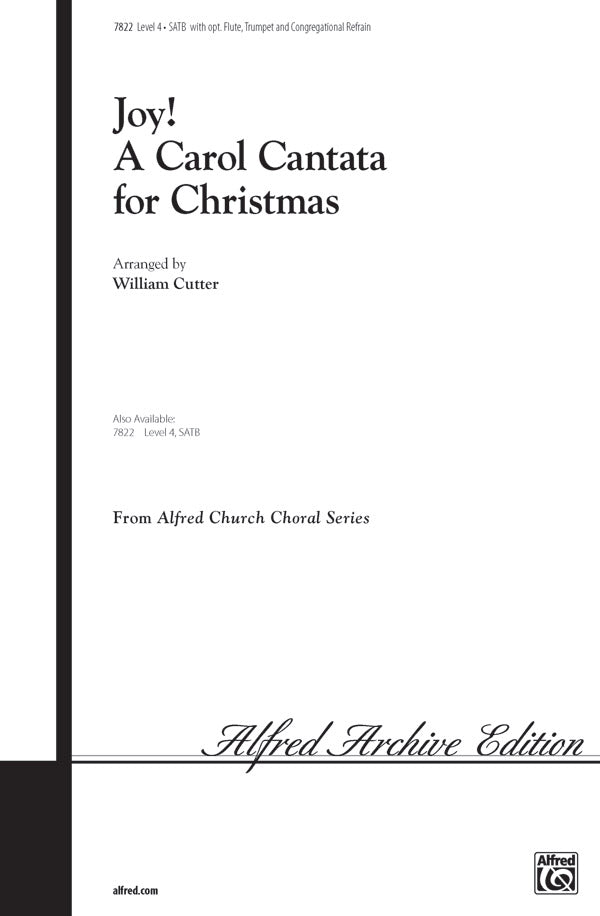 Joy: A Carol Cantata for Christmas Cover Image