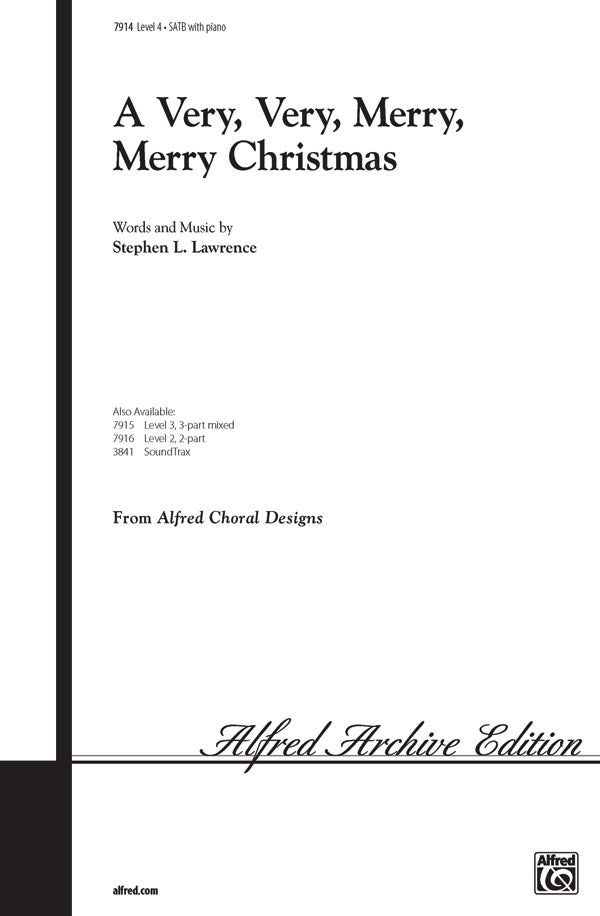 A Very, Very, Merry, Merry Christmas Sheet Music Preview