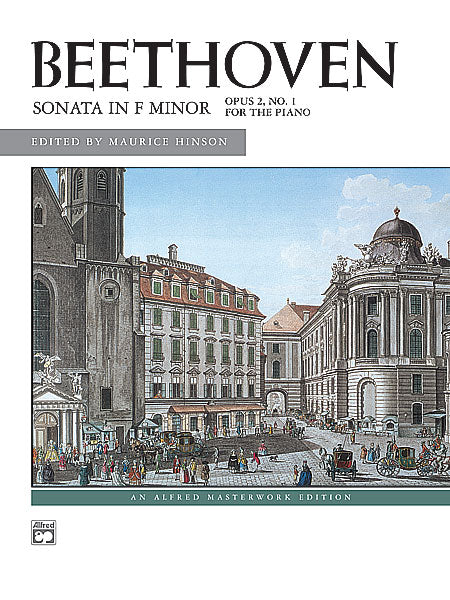 Beethoven: Sonata in F Minor, Opus 2, No. 1 Cover Image