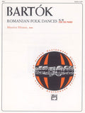 Bartók: Romanian Folk Dances, Sz. 56 for the Piano Cover Image