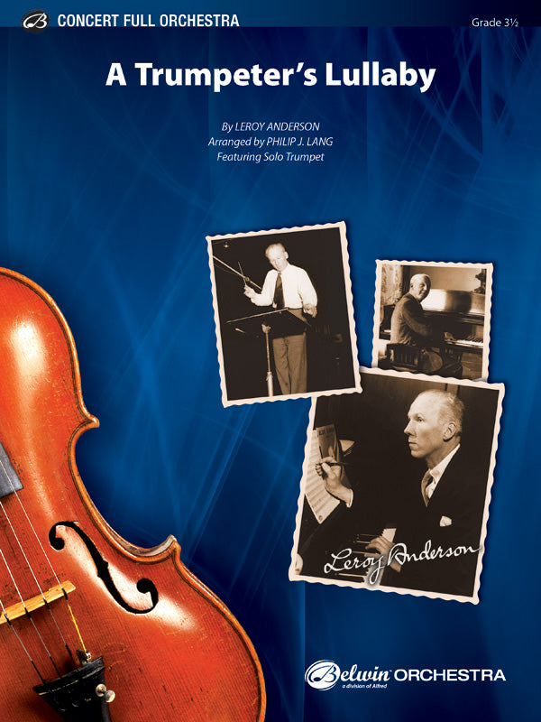 Trumpeter's Lullaby: 1st Percussion Sheet Music Preview