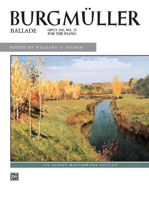 Burgmüller: Ballade, Opus 100, No. 15 Cover Image