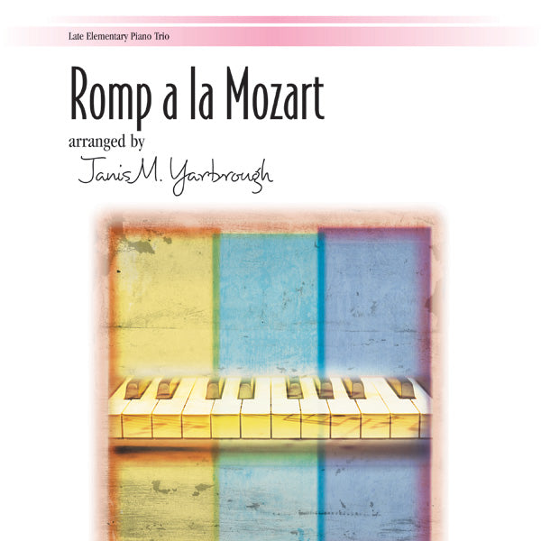 Romp a la Mozart - Piano Trio (1 Piano, 6 Hands) Sheet Music Preview