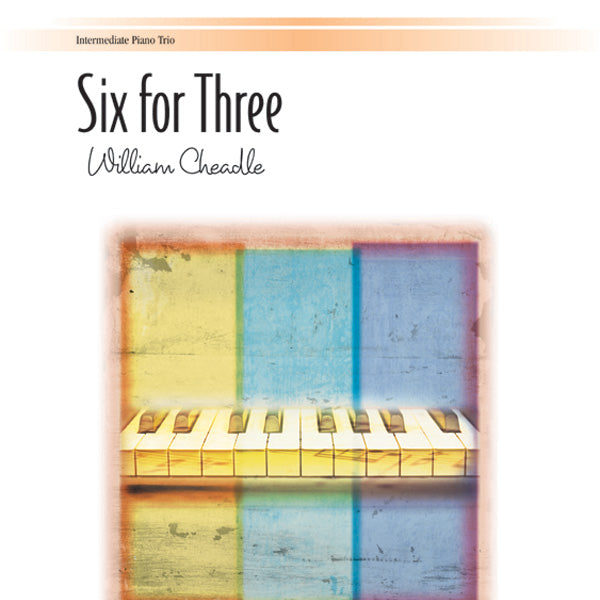 Six for Three - Piano Trio (1 Piano, 6 Hands) Sheet Music Preview