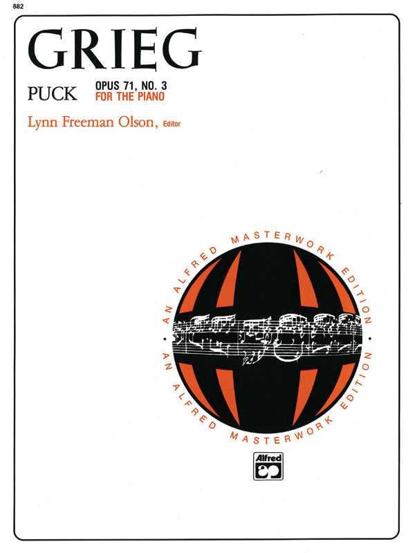 Grieg: Puck, Opus 71, No. 3 Cover Image