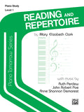 Piano Tomorrow Series: Reading and Repertoire, Level 1 Cover Image