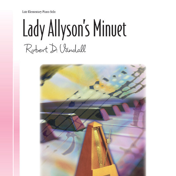 Lady Allyson's Minuet - Piano Solo Sheet Music Preview