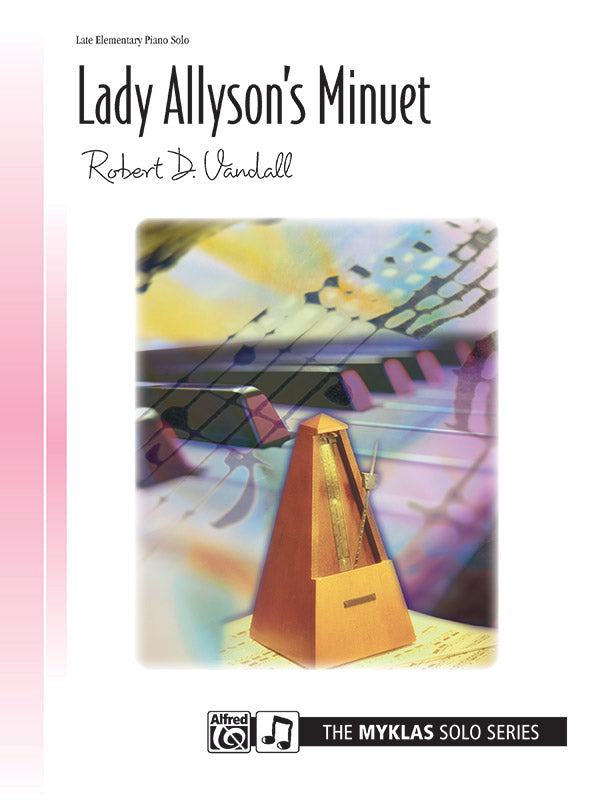 Lady Allyson's Minuet - Piano Solo Sheet Music Preview