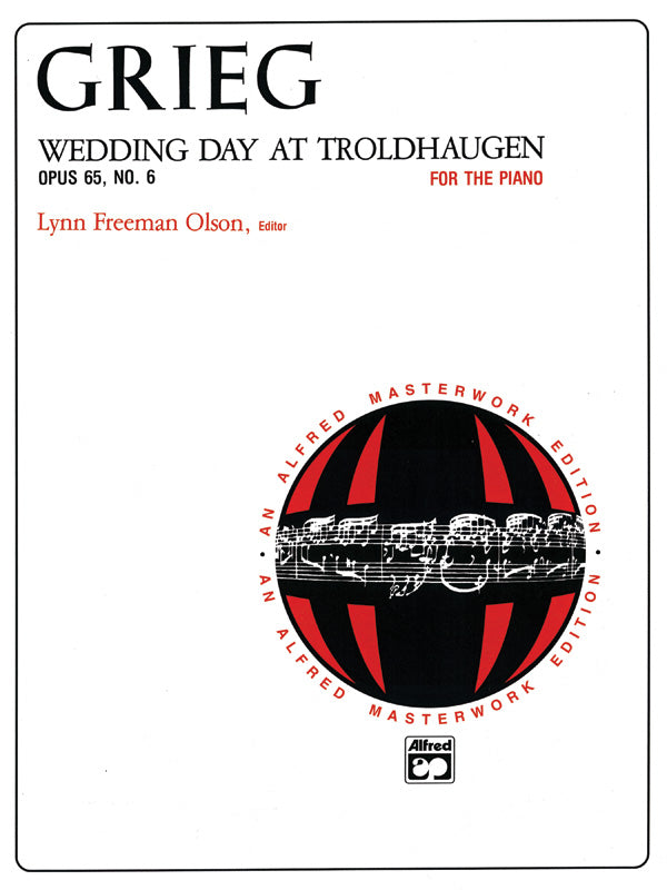 Grieg: Wedding Day at Troldhaugen, Opus 65, No. 6 Cover Image