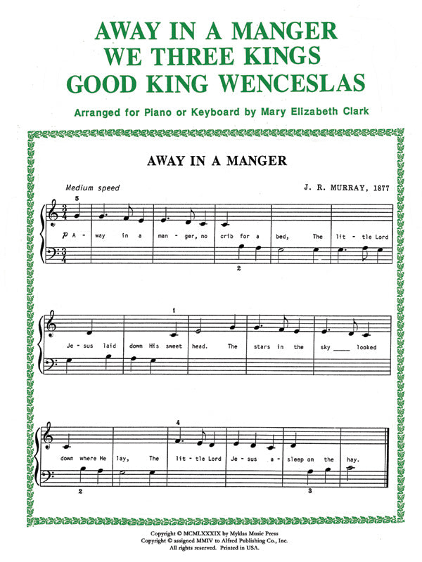 Christmas Primer, Set 1 Cover Image