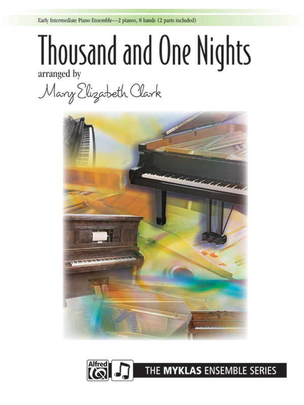 Thousand and One Nights - Piano Quartet (2 Pianos, 8 Hands) Sheet Music Preview