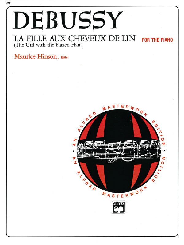 Debussy: La fille aux cheveux de lin (The Girl with the Flaxen Hair) Cover Image